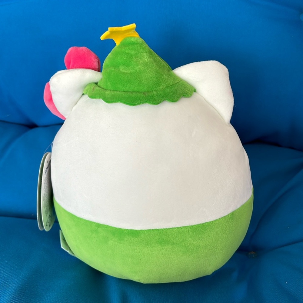 Original SquishMallows Hello Kitty Christmas Size 8 “ Inch 2024 NWTS - Picture 2 of 10
